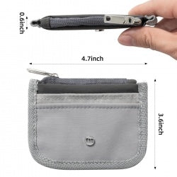 3-in-1 RFID Wallet & Wristlet Keychain Set – Slim, Secure & Stylish