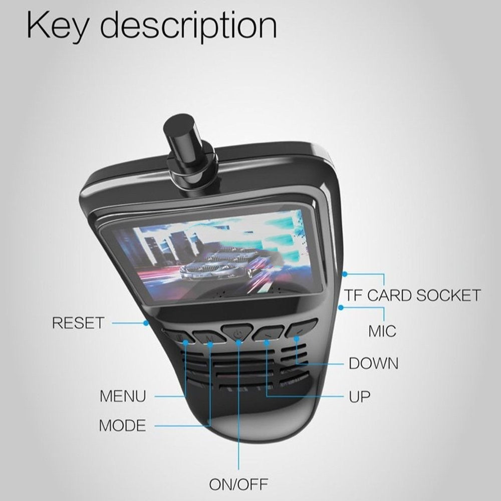 Mini Eye Dash Cam – Full HD 1080p with WiFi and Wide-Angle Lens
