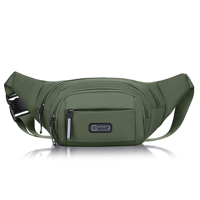 Men’s Waterproof Waist & Crossbody Bag – Durable Nylon | Everyday Utility Gear