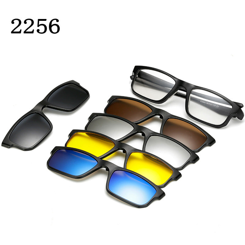 LentiMag by Sepphor-Magnetic Clip-On Sunglasses for Men & Women – UV Protection & Interchangeable Lenses
