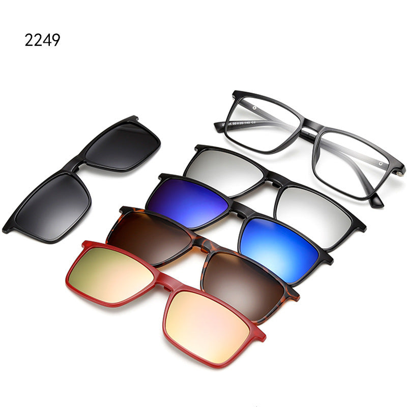 LentiMag by Sepphor-Magnetic Clip-On Sunglasses for Men & Women – UV Protection & Interchangeable Lenses