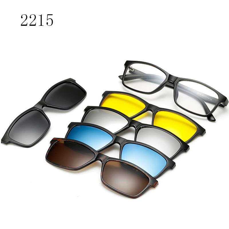 LentiMag by Sepphor-Magnetic Clip-On Sunglasses for Men & Women – UV Protection & Interchangeable Lenses