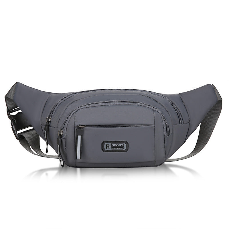 Men’s Waterproof Waist & Crossbody Bag – Durable Nylon | Everyday Utility Gear
