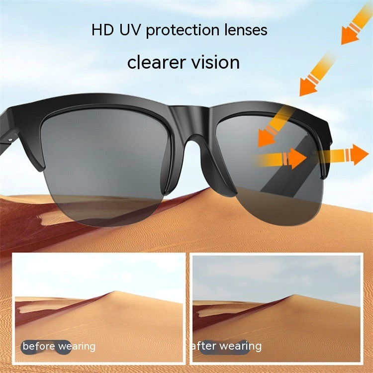 Wireless Bluetooth Headset Sunglasses – Touch Control | Built-In Audio | UV Protection | OEM Compatible