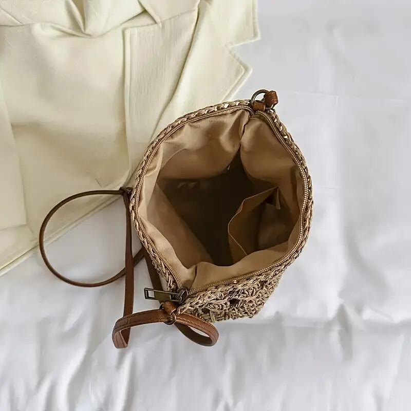 Mini Woven Crochet Crossbody Bag – Lightweight, Stylish & Gift-Ready
